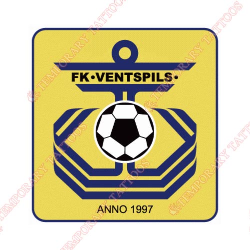 FK Ventspils Customize Temporary Tattoos Stickers NO.8332